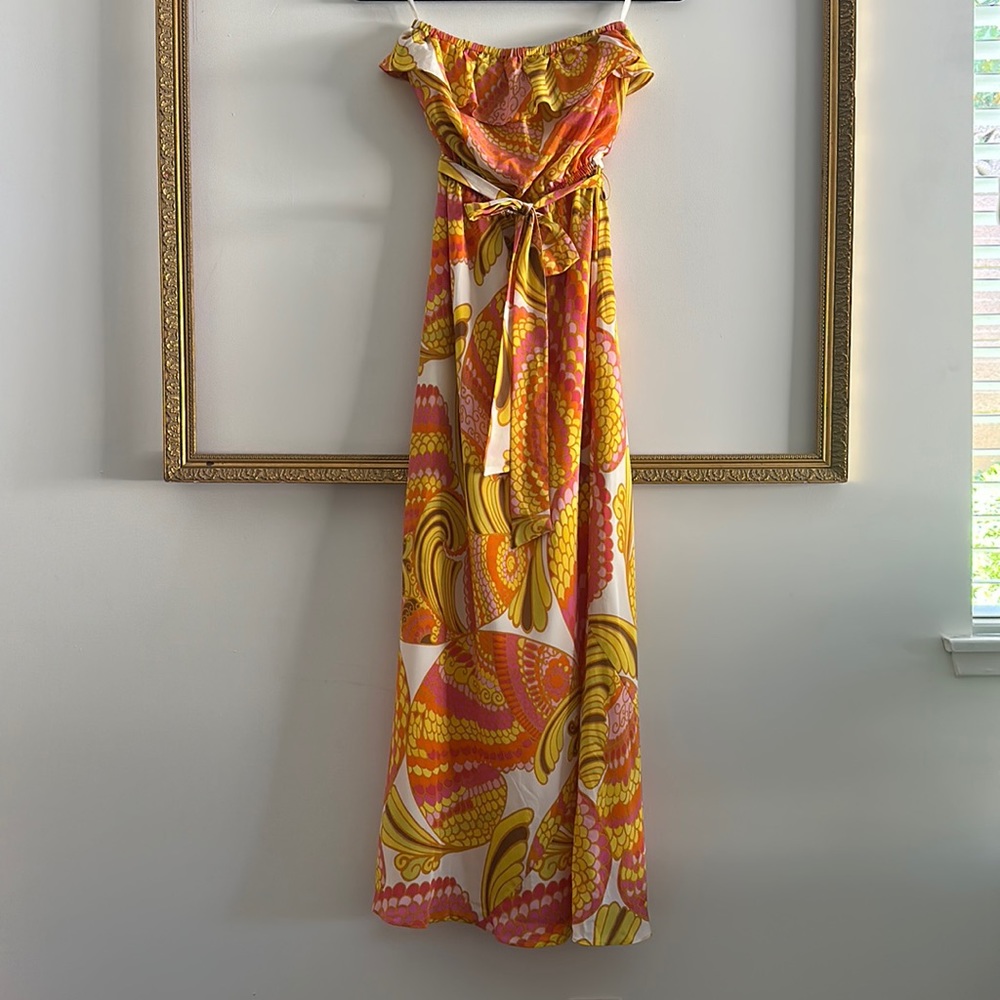 Trina Turk for Banana Republic Strapless Dress